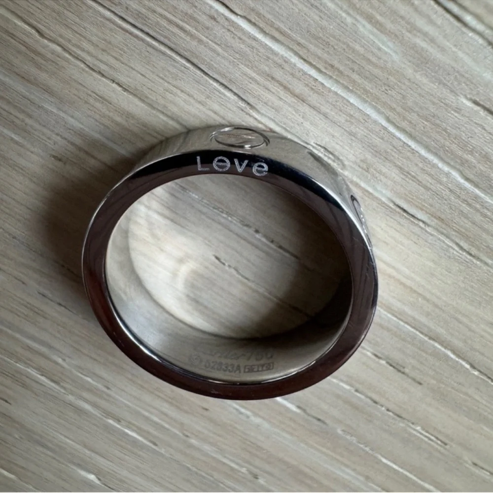 Love Cartier Ring Design in Silver - Picture 2 of 3